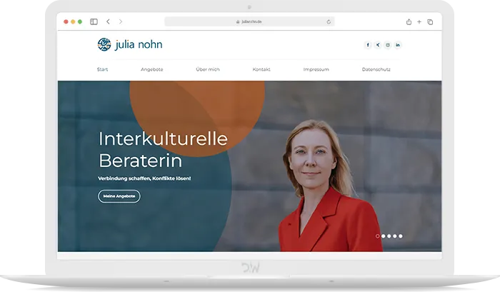Julia Nohn Webdesign