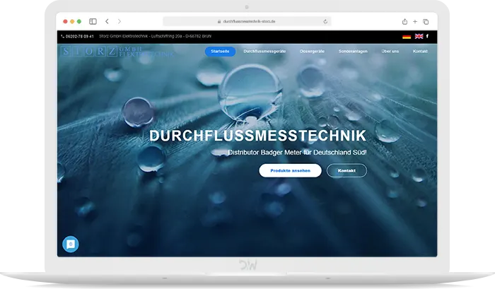 Storz Elektrotechnik Webdesign