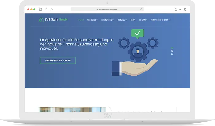 ZVS Stark GmbH Webdesign